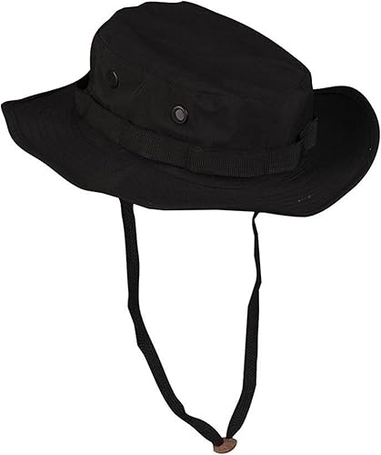 Vista 2 de Mil-Tec Sombrero unisex Trilaminate Boonie – Impermeable Transpirable Táctico Sombrero de ala ancha ventilado al aire libre con correa ajustable