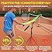 WAOPSO Tennis Topspin Trainer,Portable Tennis Training Equipment for Topspin & Backspin Practice,Tennis Training Tool for Indoor/Outdoor