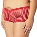 Maidenform Women's Microfiber with Lace Boyshort PantyHot Chili/White Dot6/Medium