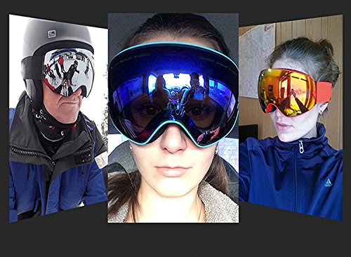 Occhiali da sci maschera snowboard All-Frameless