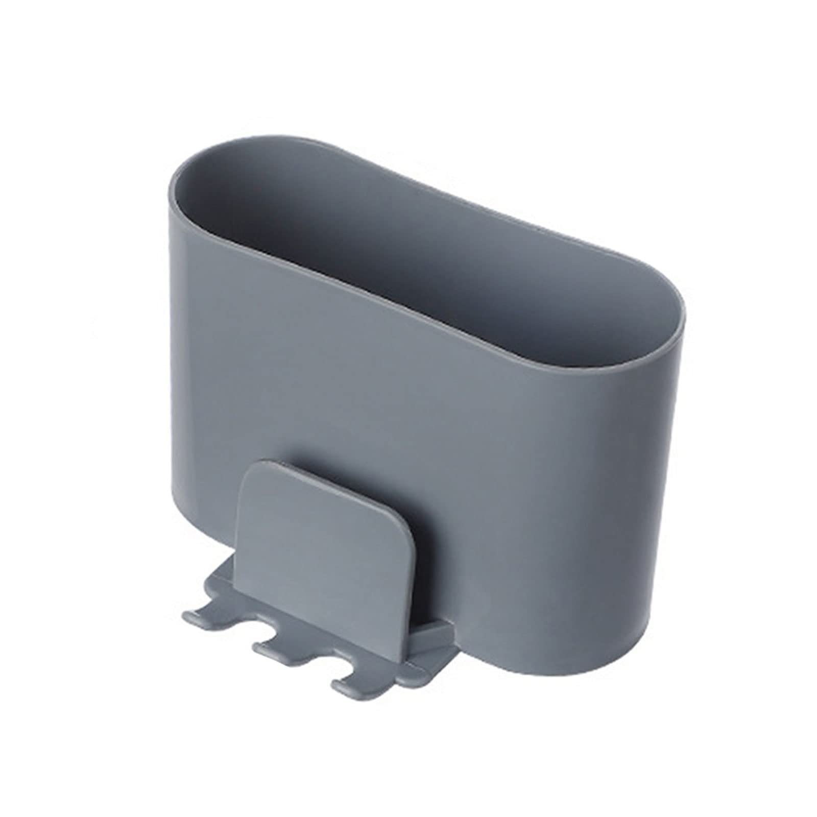 JINGYAN Toothbrush Holders 2Pcs Toothbrush Holder Punch-free Wall-mounted Shaver Toothpaste Mouthwash Cup Storage Rack(02)