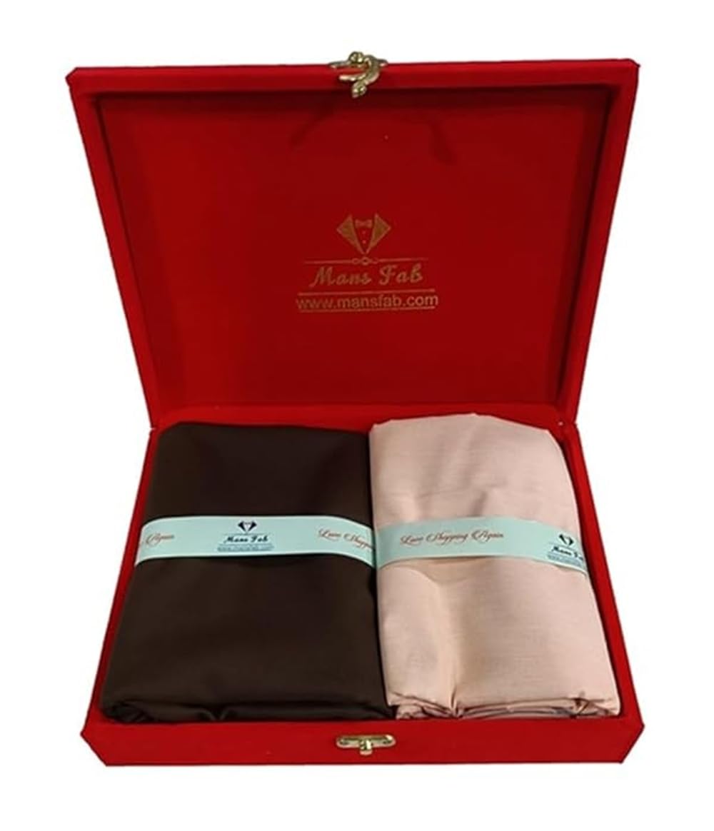 fetiya Premium Unstitched Polycotton Shirt and Pant Fabric Set, Formal Style, 2 Piece Set for Men, Standard Size-picture-36
