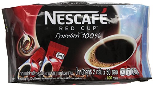 Nescafe Red Cup Instant Coffee 2g. Pack 50Â 