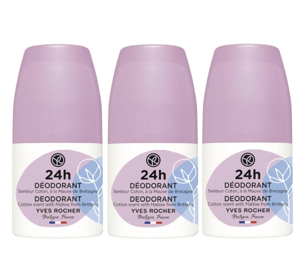 Desodorante Roll-on protección 24 h algodón y malva miniatura 1