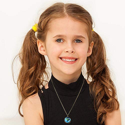 Hicarer 10 Pcs Galaxy Necklace Party Favors Outer Space Necklace Galaxy Ball Pendant Necklace Universe Astrology Themed Party Favors For Girls Kids Birthday Party Gifts Goody Bag Fillers #TOP3