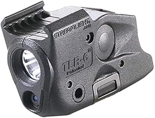 Streamlight 69290 TLR-6 100-Lumen Pistol Light with Integrated Red Aiming Laser Designed Exclusively and Solely for Select Glock Railed Handguns, Black