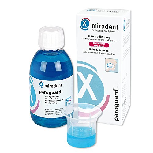 miradent paroguard Mundspülung 200ml, 4er Pack (4x 200ml)