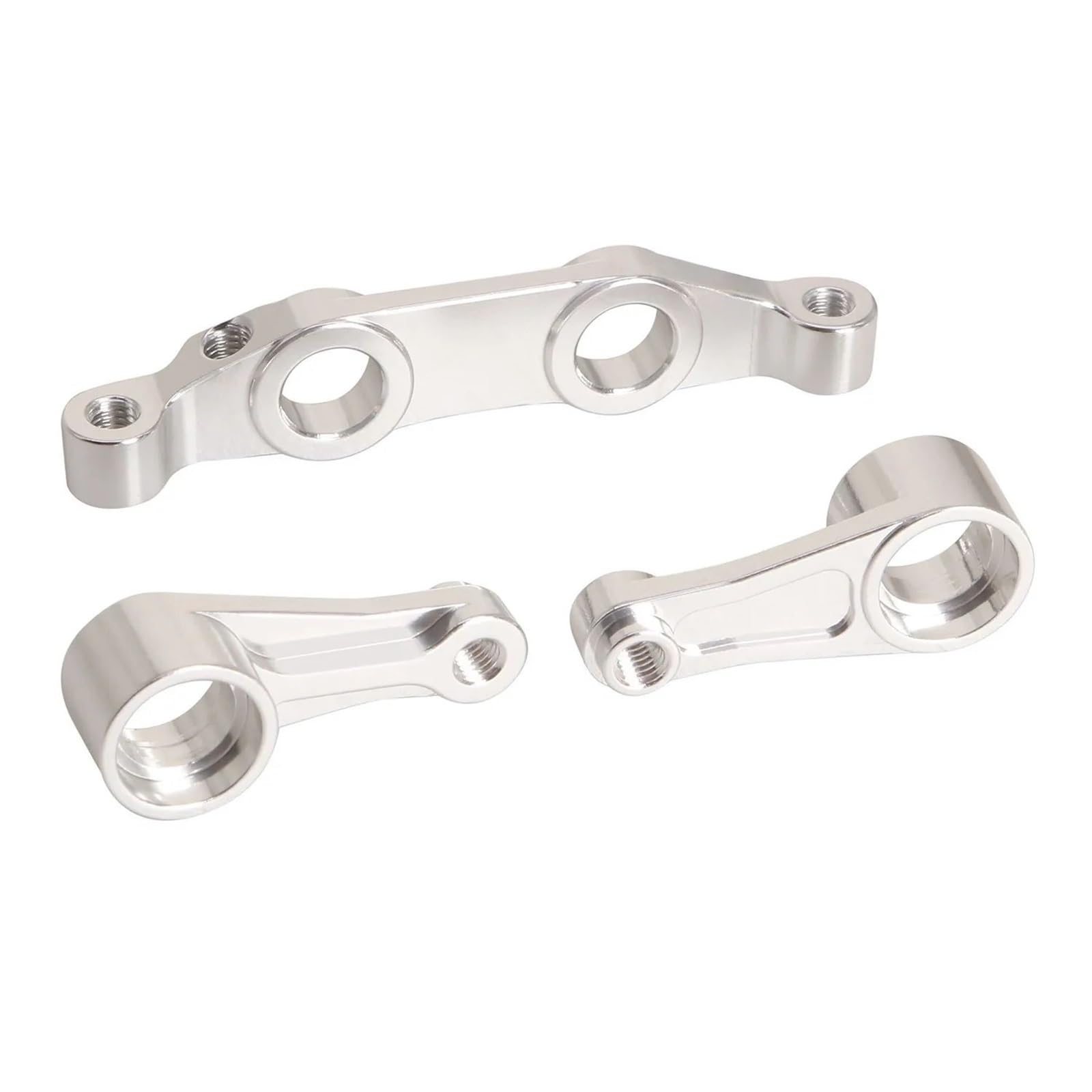 para Tamiya para Hornet para EVO 1/10 RC Camión Brazo Dirección Delantera Conjunto Puente Saltamontes Piezas Mejoradas Accesorios RC Reemplazar Accesorios