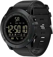 Andoer Relógio esportivo digital inteligente externo para homens com pedômetro. Relógio de pulso para iOS e Android 50M à prova d'água
