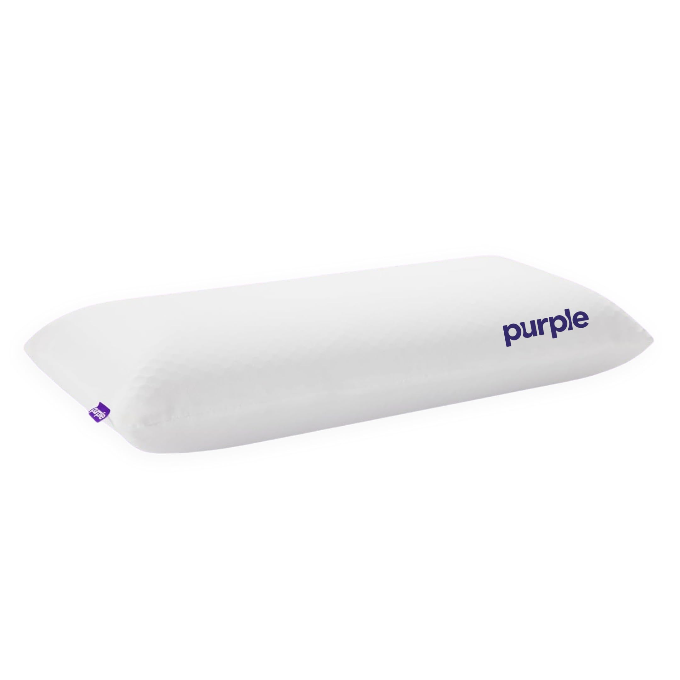 Photo 1 of Purple Harmony Pillow - Low Loft, King Size - Cooling Gel Neck and Side Sleeper Pillow, Weightless Medium Feel, GelFlex Grid and Talalay Latex Foam for Pressure-Relieving Support