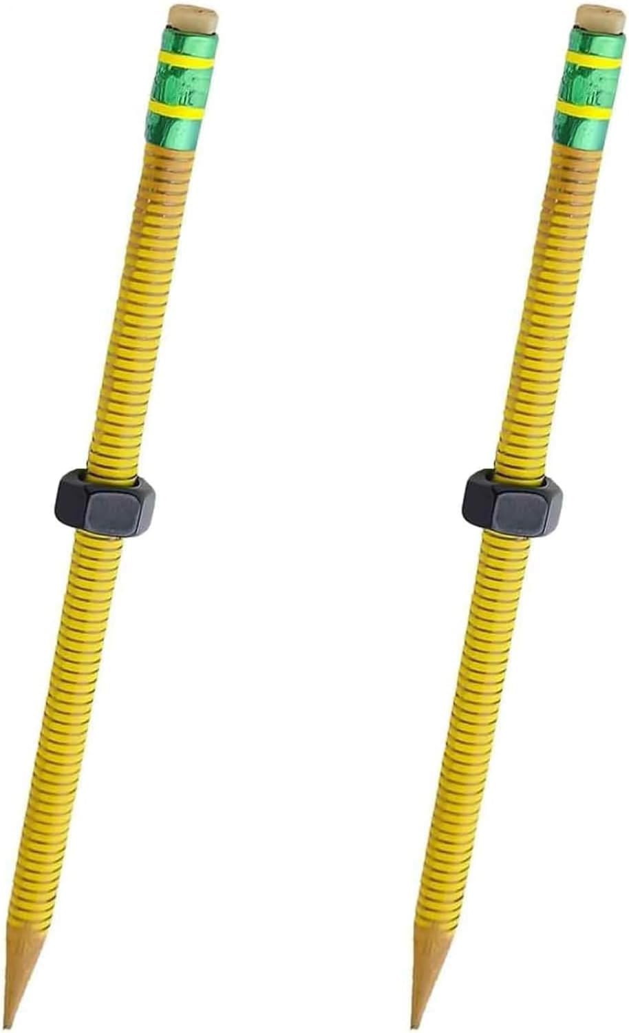 Stylo Fidget Avec écrou Coulissant Silencieux Crayon Anti-stress Fileté