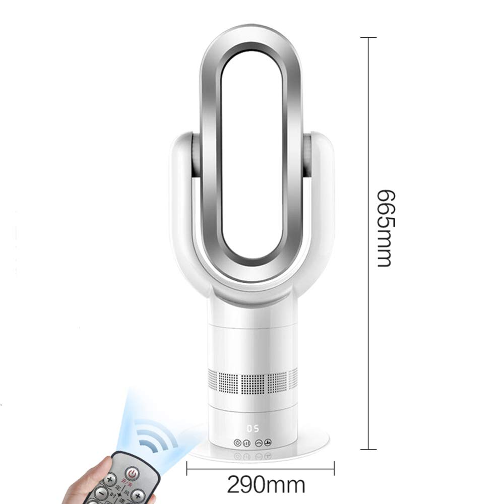 Hot u0026 Cool Bladeless Tower Fan with Remote Control, Air Fast Cooling  Immediate Heating, Ultra-Quiet Desktop Fan, Gold/Silver : Amazon.ca: Home