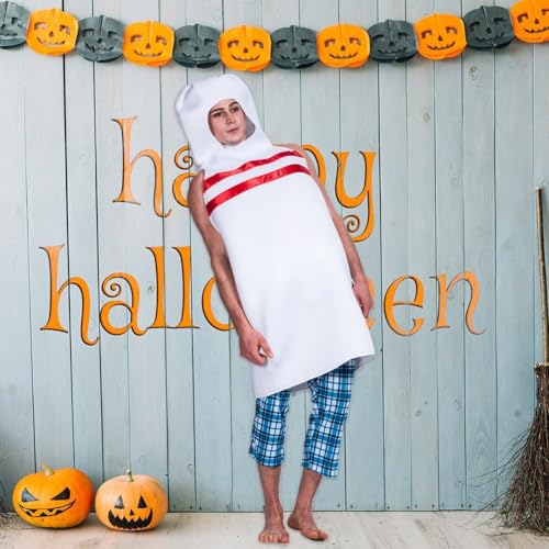 Déguisement costume de bowling adulte avec combinaison humoristique mixte - 8