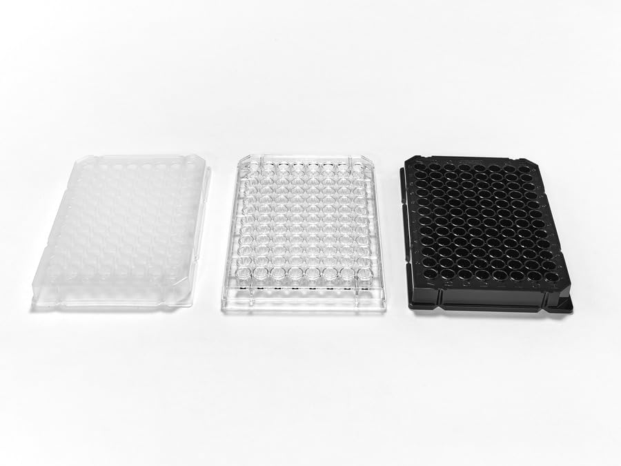 Miniatura 3 de Caplugs Evergreen 290-8117-01R Microplacas de 96 pocillos con fondo redondo (U). Poliestireno, natural, paquete de caja (paquete de 100)