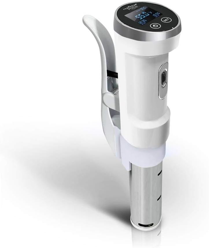 PKPC120WT Sous-Vide Prime Immersion Circulator-Precision Cooker, White