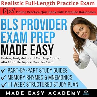 BLS Provider Exam Prep Made Easy cover art