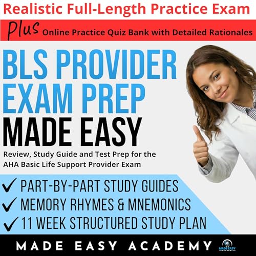 BLS Provider Exam Prep Made Easy cover art
