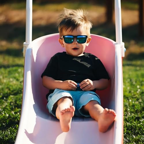 MAXJULI Kids Polarized Sunglasses for Age 3-10 Boys and Girls,Outdoor Sports UV400 Protection 77064