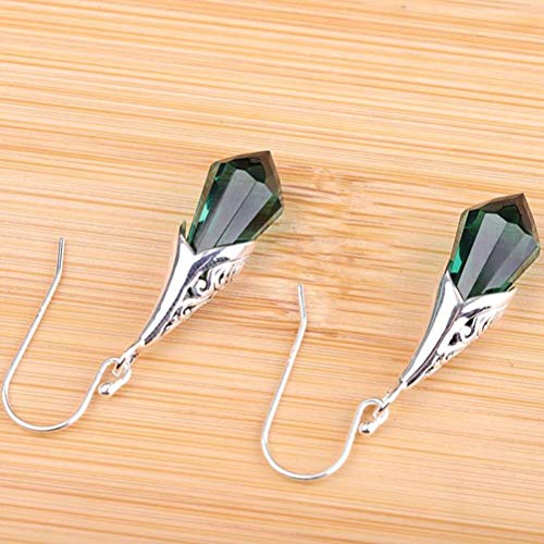 Boucles d'oreilles s925 avec cristaux de haute brillance - 5