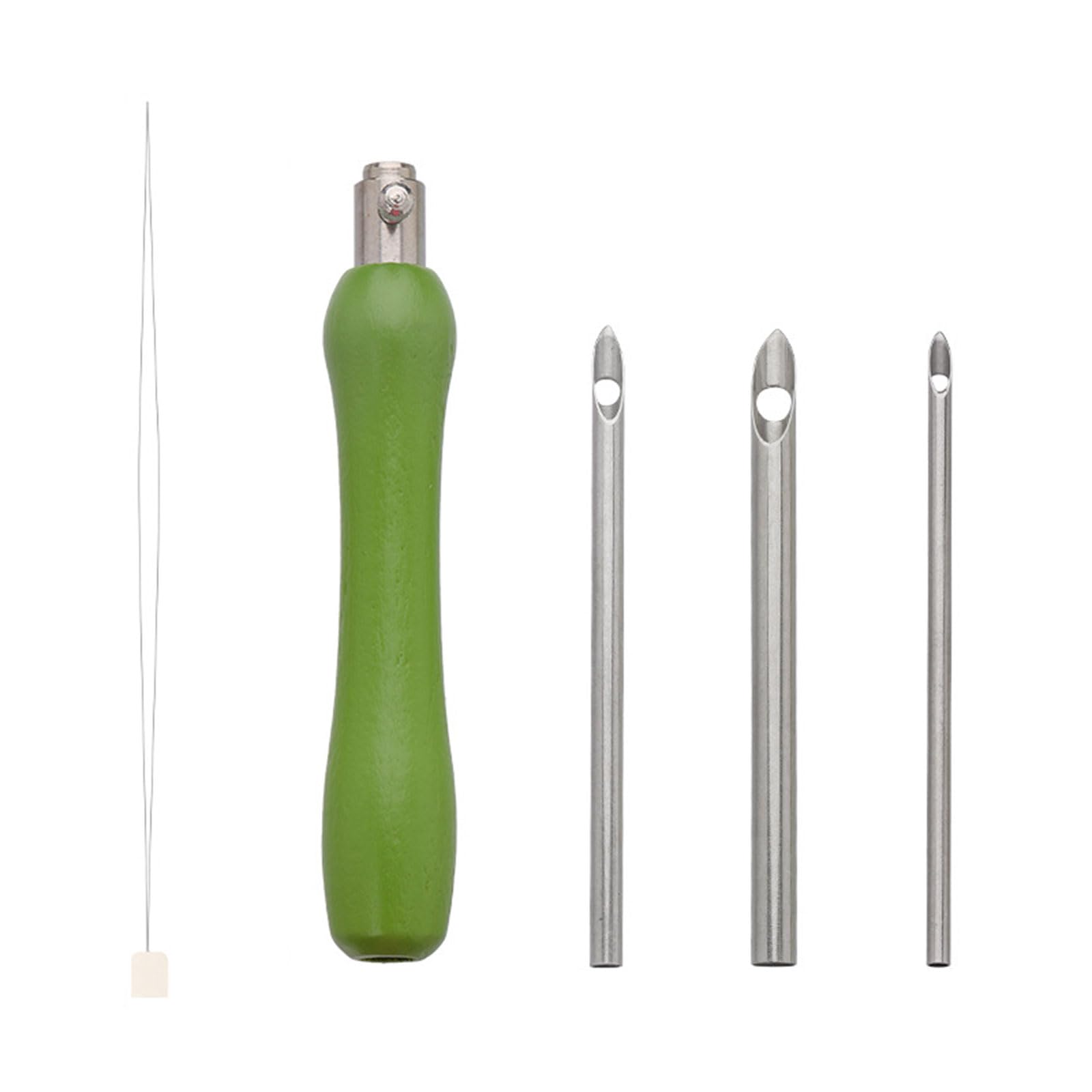 Tsophreniq 5 Set Practical Embroidery Needle Punched 2/3/5mm Needle Pen Punched Tool Set for Craft Lovers