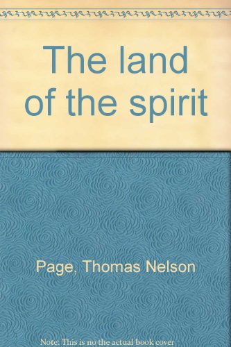 The land of the spirit B0006AGRQK Book Cover