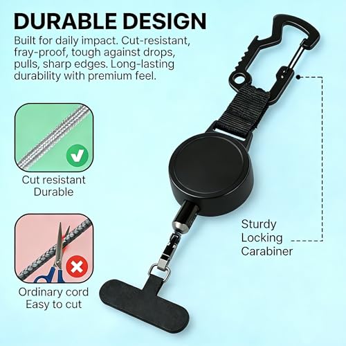 Angjiny Anti-theft Phone Tether (2) — view 2