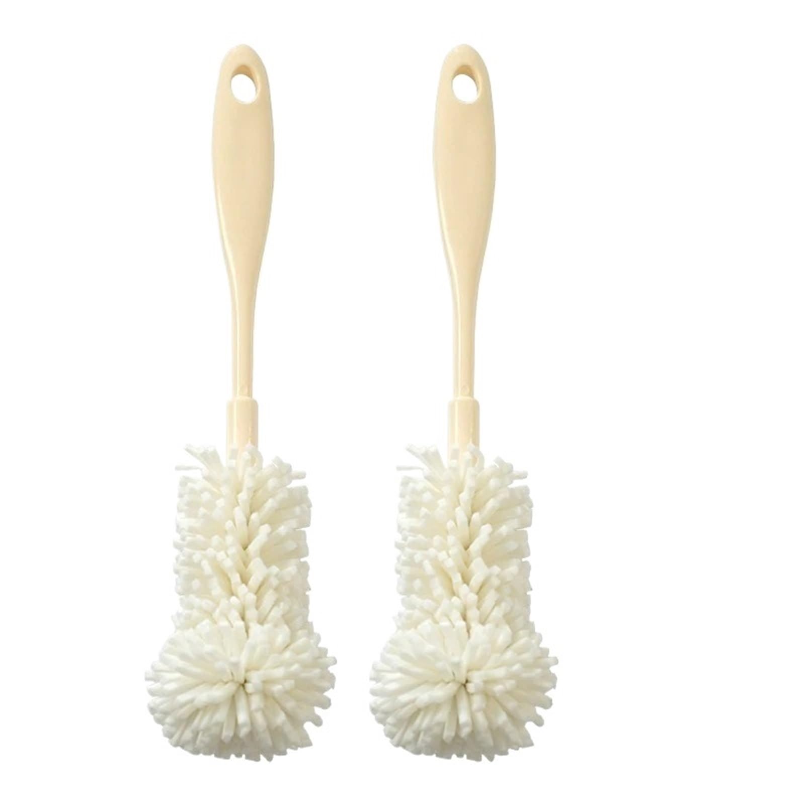 bottle brush Cup Brush Bottles 1pc Long Handle 360 Rotating Bristles Tea Stain Cleaner Glassware Kitchen Tool(2pcs)