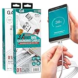 G4GADGET USB A auf USB C Kabel [1 Stück, 1 m, 60 W 3 A] Schnellladekabel Typ A auf Typ-C-Ladekabel...