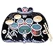 Price comparison product image ASAB Kids Drum And Beats Kit Playmat Includes Headphones With Mic & Drum Sticks Mp3 Input Touch Sensitive Foldable And Portable Electronic Floor Mat Christmas Fun Toy For Children Toddlers