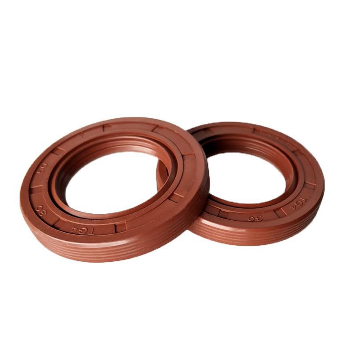 2 TC-Öldichtungen 45x62x10 Mm – Fluorkautschuk, Hochtemperaturbeständig -25 Bis 240°C, Für Rotierende Wellen, ölbeständig