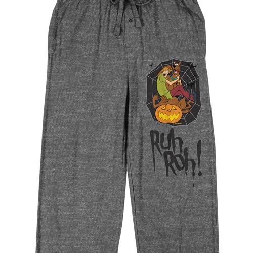 Scooby Doo Halloween Ruh-Roh! Men's Graphite Heather Sleep Pants2