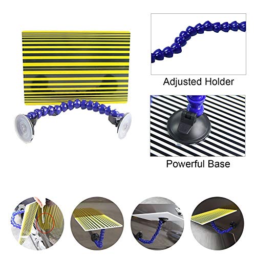 Whdz Paintless Dent Repair Tools Dent Removal Rods Kit With Awl Head Reflector Board Stainless Steel Repair Set For Car Auto Body Removal Of Hail Dents #TOP5