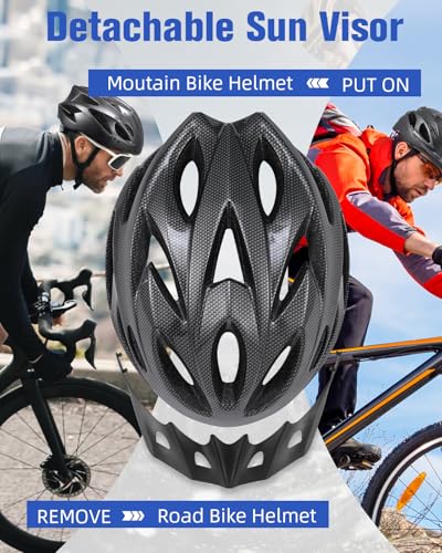 Zacro Adult Bike Helmet, Lightweight Bicycle Helmet with