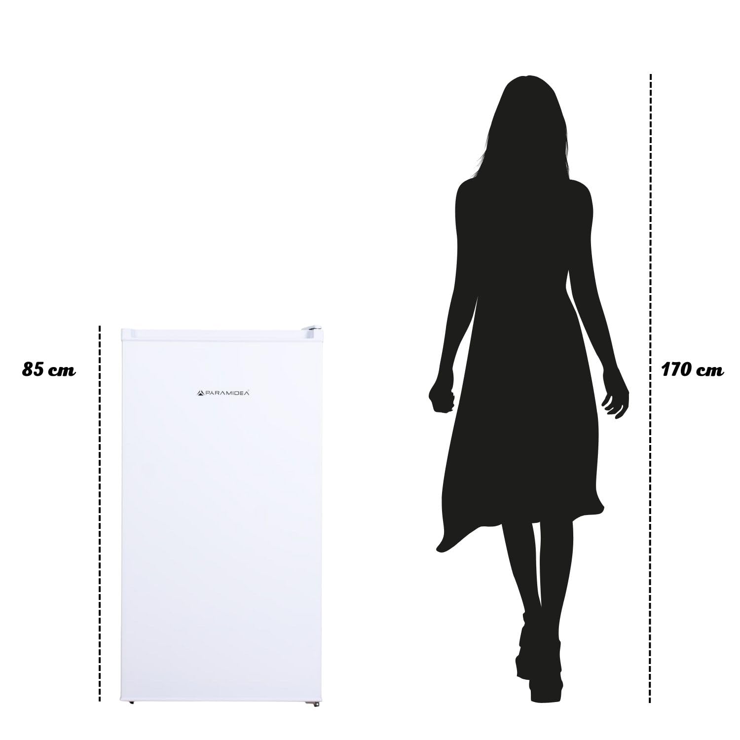 Frigorifero Congelatore PYRAMIDEA 100 Litri Classe E Bianco FRG104W