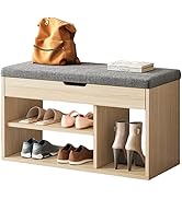 Amazon.co.jp: シューズラック 玄関ベンチ 収納ベンチ 靴棚 下駄箱