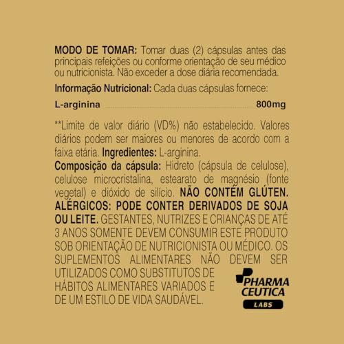 ÓXIDO NÍTRICO 800MG 60CAPS - DR. BOTÂNICO