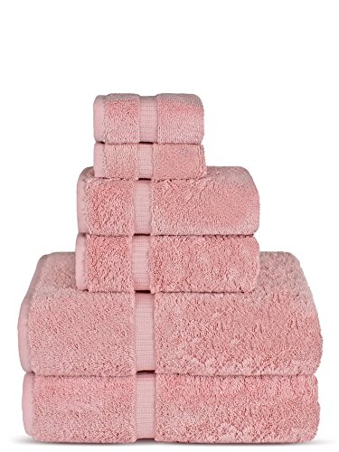 Chakir Turkish Linens Luxury Spa and Hotel Quality Premium Turkish Cotton 6-Piece Towel
