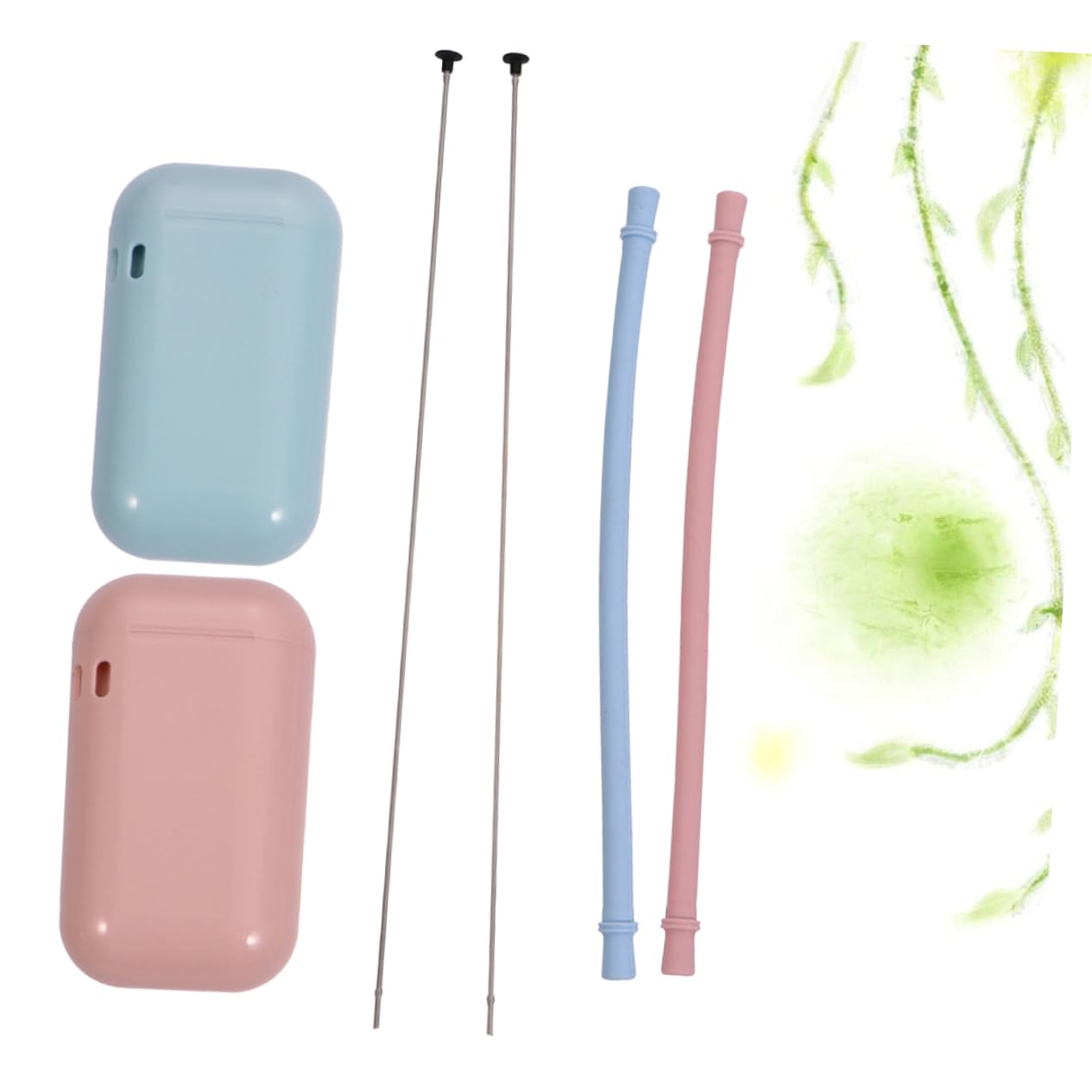 MAGICLULU 6stücke Faltbare Silikon-trinkhalme Wiederverwendbar Und Für Cocktails Und Getränke Inklusive Reinigungsbürste Für Partys Und Alltag