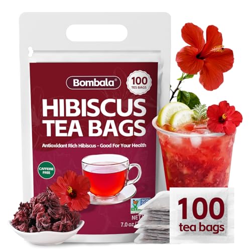 Bombala Organic Hibiscus Tea Bags 100 Count