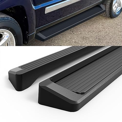 Estribos HD Ridez 6" Negros para Jeep Liberty 2008-2013 miniatura 4