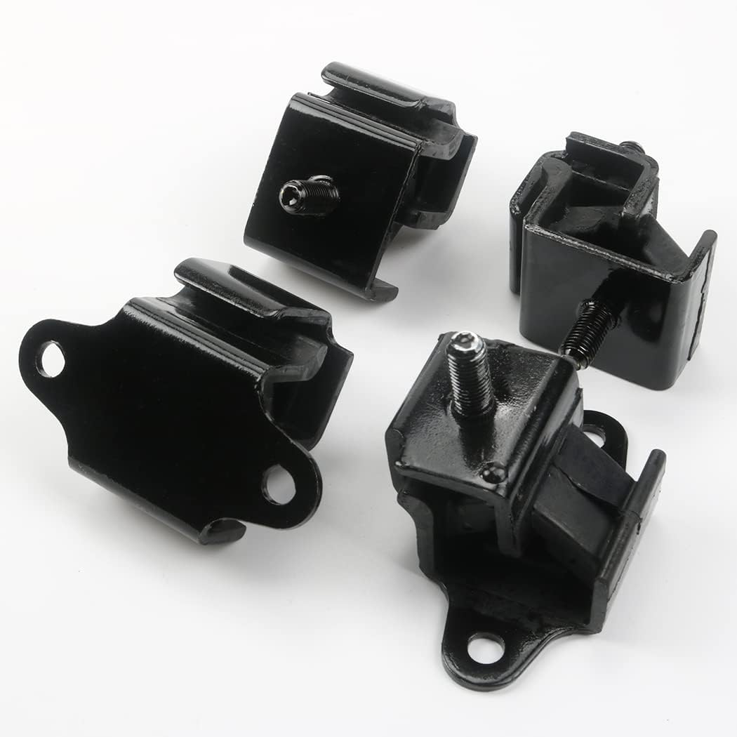 Fits Yamaha Gas Golf Cart G2,G8,G9,G14 1985-1995 Engine Mounts Front & Rear 4 Pieces