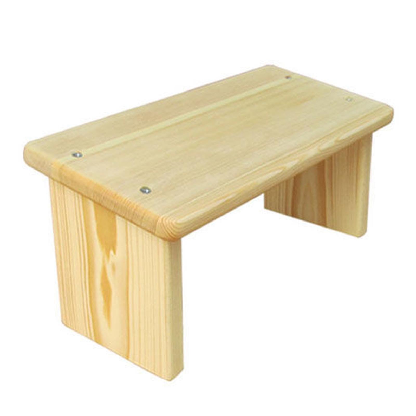 Banc de Méditation en Bois Confortable pour S'agenouiller Ou S'asseoir, Banc de Yoga, Tabouret à Genoux pour La Prière, Bouddhiste, Siège Bas