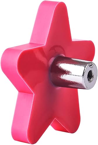 Miniatura 5 de 10 pomos de gabinete de goma suave, lindas manijas de tocador de dibujos animados, tiradores de silicona de un solo agujero con tornillos para