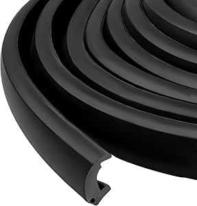 RV Window Seal 0.5 X 0.275 Inch Weather Stripping - 40FT EPDM Rubber Trim - View #2