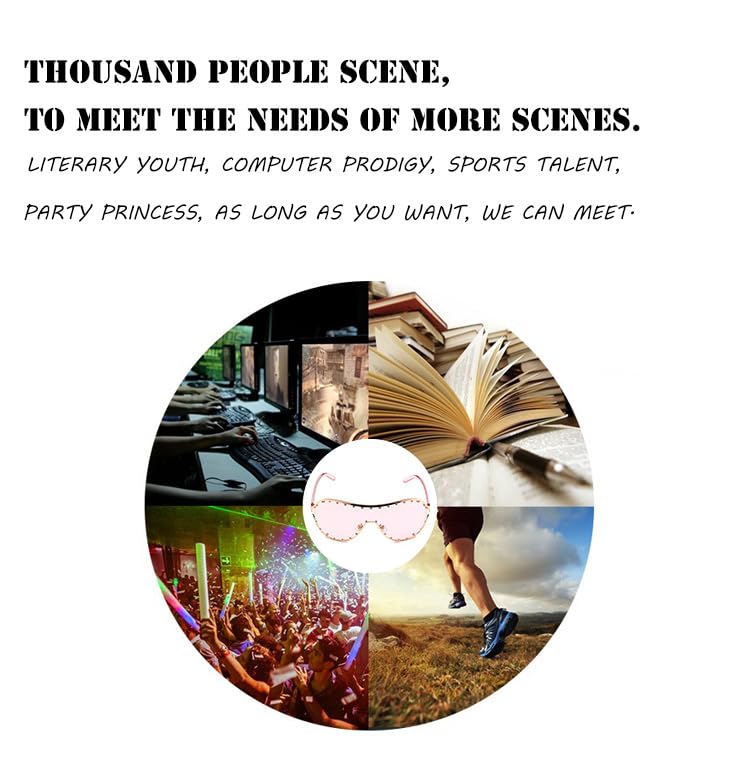 Crazy Feng Trendy Futuristic Wrap Around Sunglasses Oval Sun Glasses UV400 Eyeglasses Trendy Sunglasses Cycling Driving4