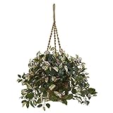 Nearly Natural Hoya Artificial Plant Hanging Basket