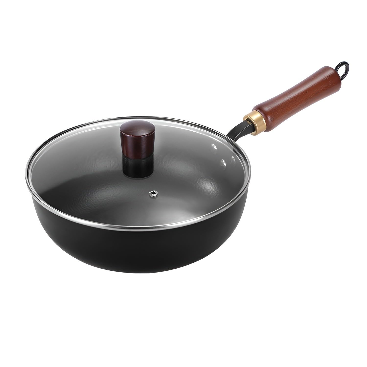 Amazon | [Cociliye]中華鍋 鉄鍋 深型フライパン 24cm【一生使っても