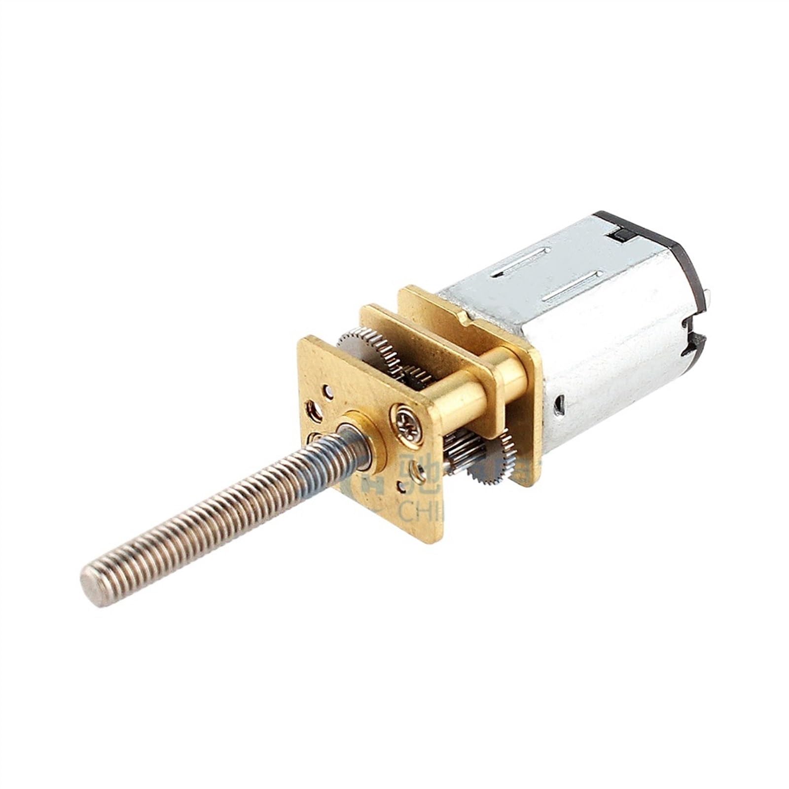Mini motorreductor de metal con eje de 20 mm, 3 V ~ 12 V, mini motorreductor de CC GM12-N20 M3 for cerraduras digitales, robots y sistemas automáticos(Package D,DC 6V 27RPM)