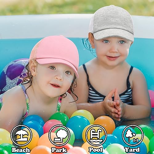 Baby Baseball Cap with Mesh Toddler Baseball Hat Infant Baseball Cap Baby Ball Cap Toddler Hat Kids Baseball Cap UPF 50+4