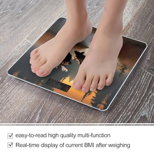 Báscula digital de vidrio templado para baño 400 lb miniatura 5